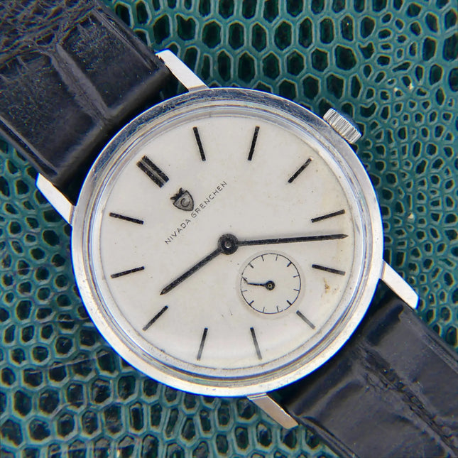 1960s Nivada Grenchen Thin Dinner Watch Cal. R34 - UHR
