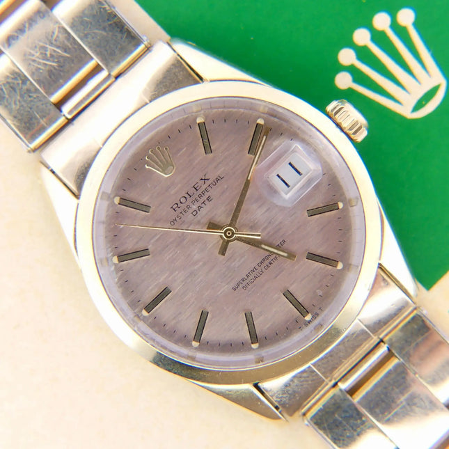1978 Rolex Oyster Perpetual Date Ref. 1550 14k Gold Shell - UHR